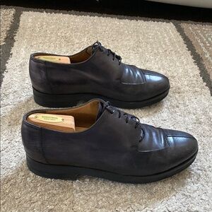 Berluti vibram sole leather upper dress shoe men’s Size 8.5